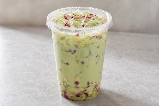 rose jasmine milk green tea P04 — China prato