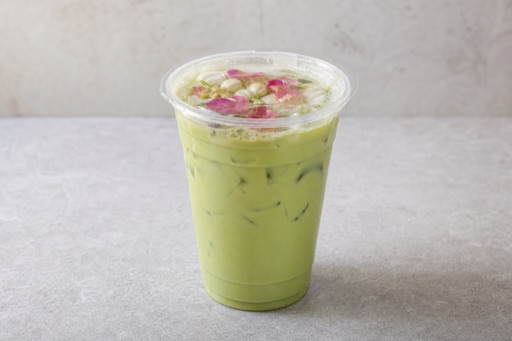 rose jasmine milk green tea P06 — China prato