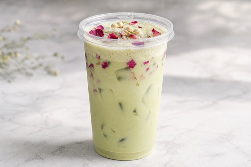 rose jasmine milk green tea P07 — China prato