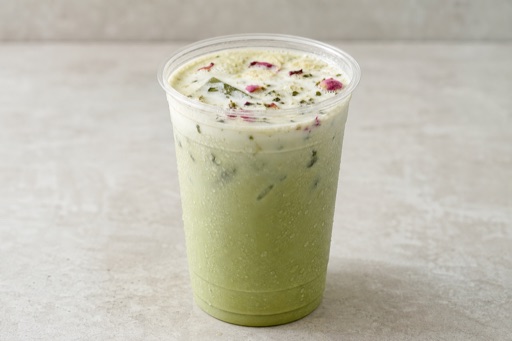 rose jasmine milk green tea P10 — China prato