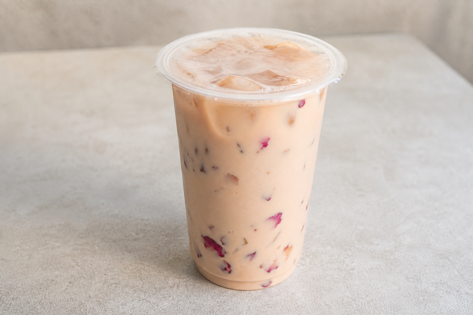 Photorealistic Rose milk tea P04 food image by VDAMO