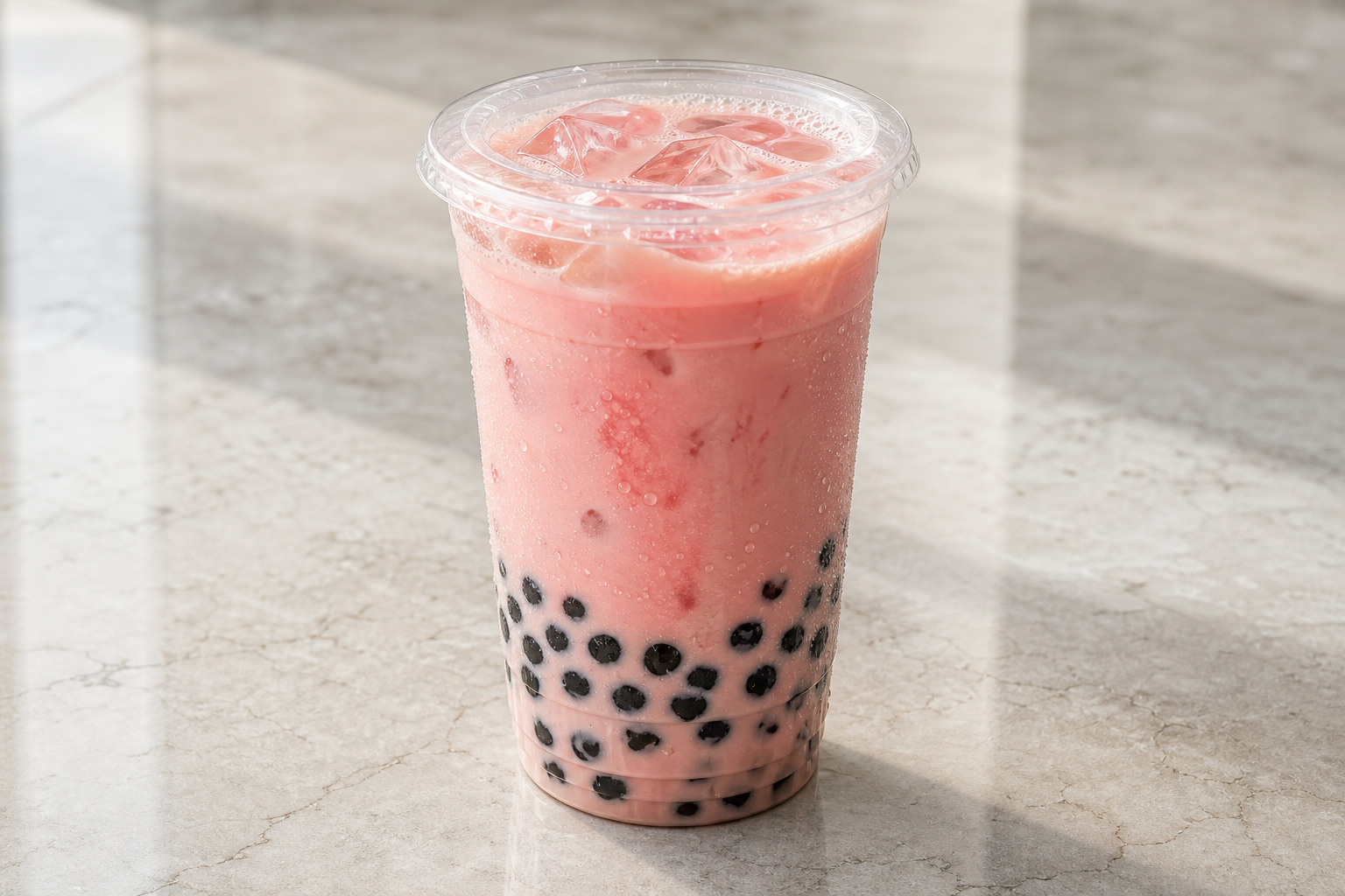 watermelon pearl milk tea P03 — China dish