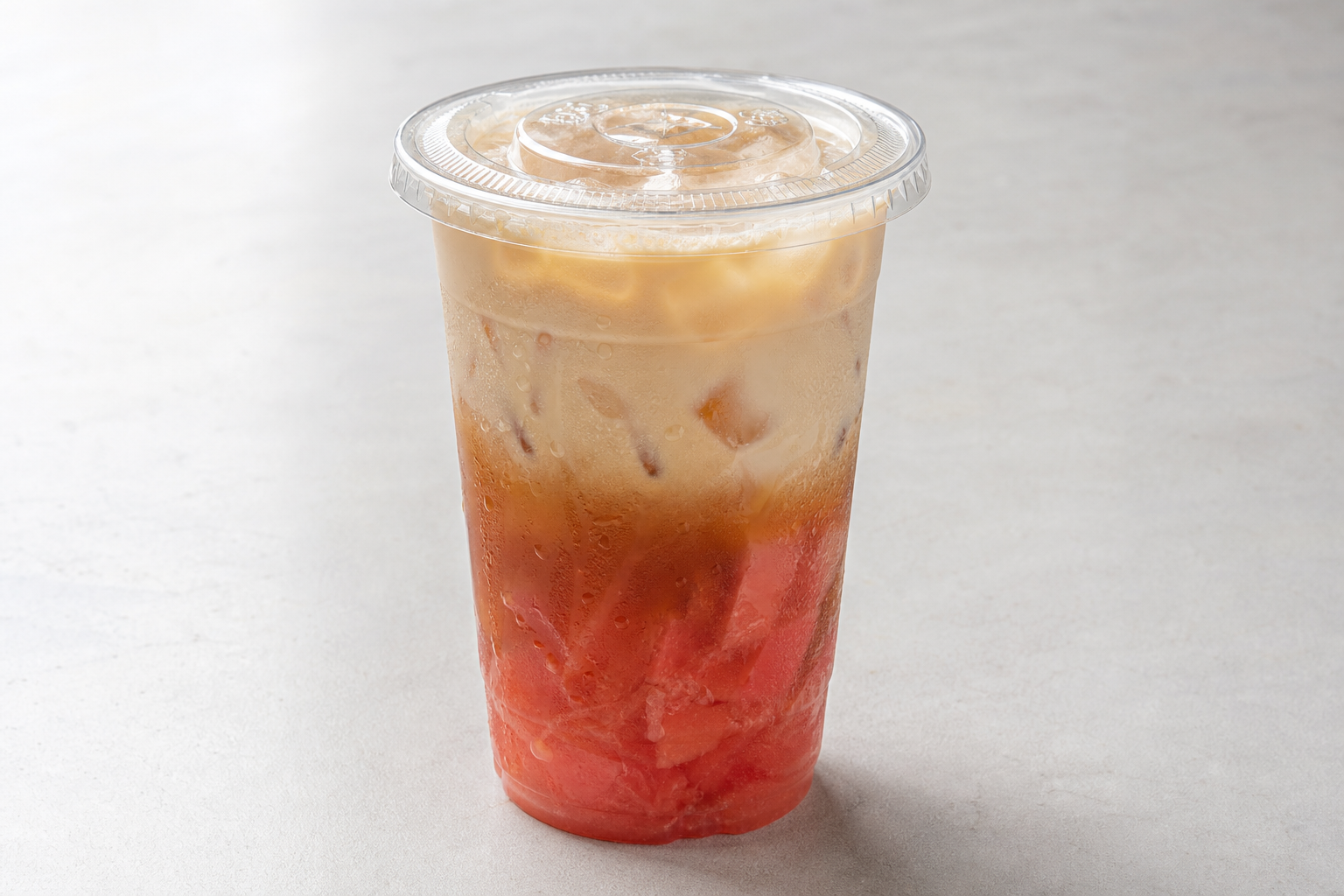watermelon pu er tea rich milk tea P09 — China dish