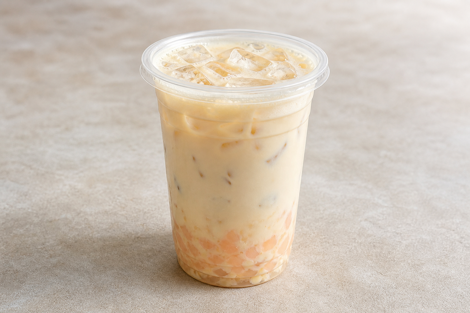white peach oolong tea milk tea P06 — China dish