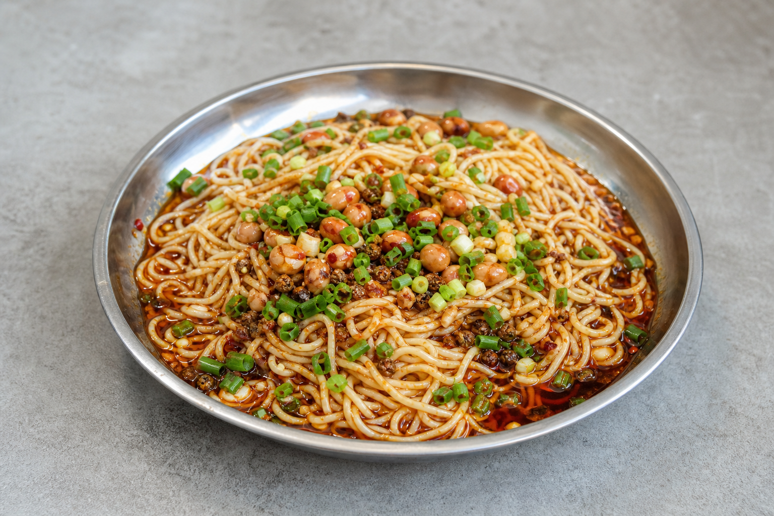 Photorealistic Chongqing xiaomian P05 food image by VDAMO