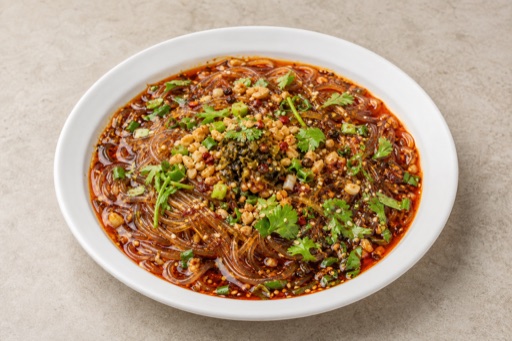 Fideos de vidrio picantes y ácidos P01 — China plato