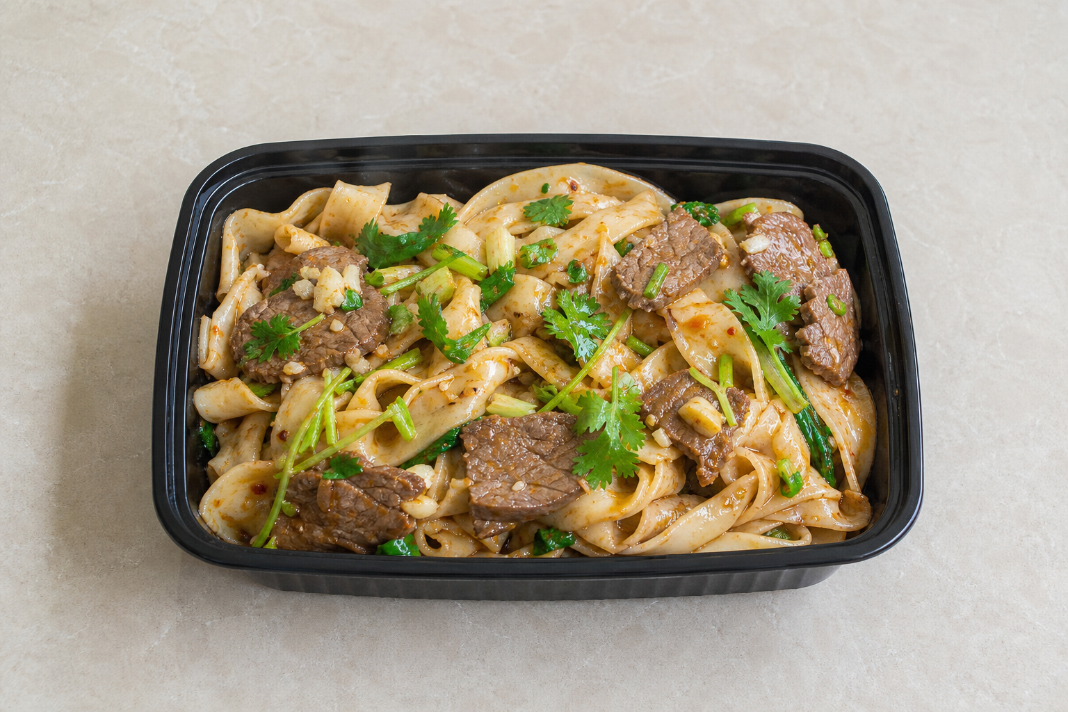 Photorealistic Northwest Chinese beef hand-pulled noodles P06 food image by VDAMO