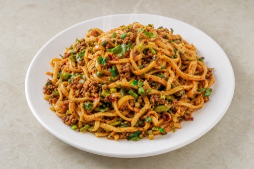 Northwest Chinese dry mixed mixed noodles P01 — China dish