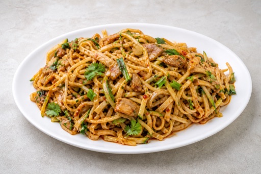 Northwest Chinese dry mixed mixed noodles P03 — China dish