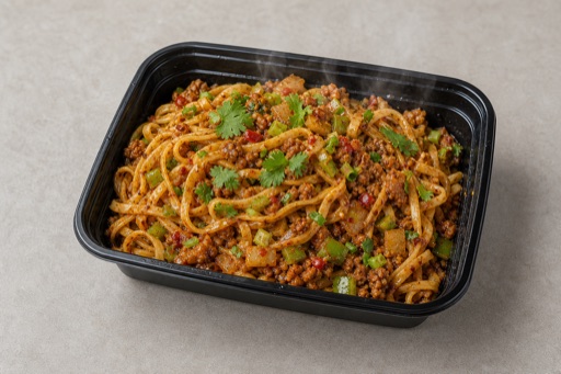 Northwest Chinese dry mixed mixed noodles P06 — China dish
