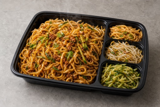 Northwest Chinese dry mixed mixed noodles P08 — China dish
