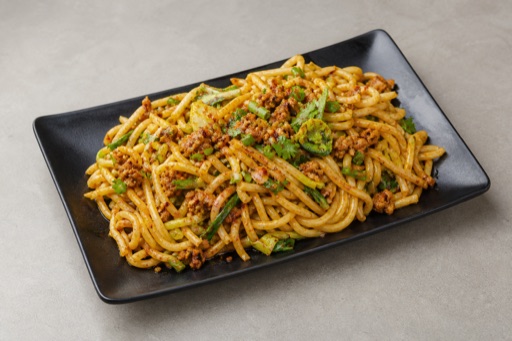 Northwest Chinese dry mixed noodles P02 — China dish