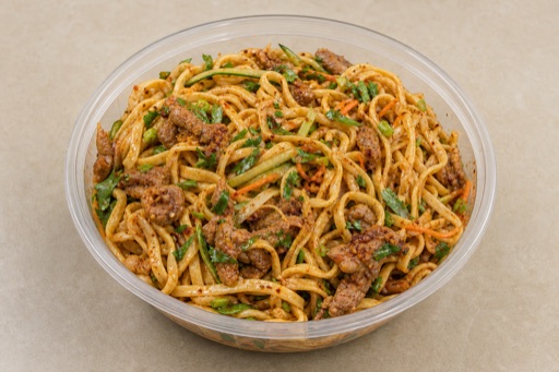 Northwest Chinese dry mixed noodles P07 — China dish
