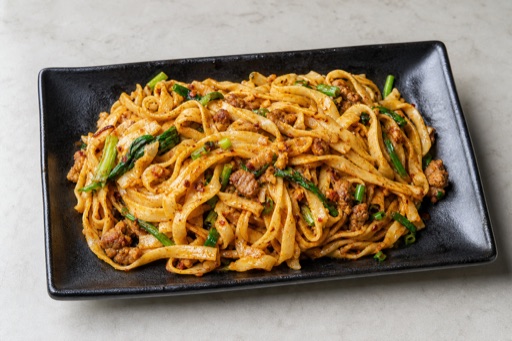 Northwest Chinese hot oil mixed noodles P02 — China dish