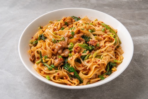 Northwest Chinese hot oil mixed noodles P04 — China dish