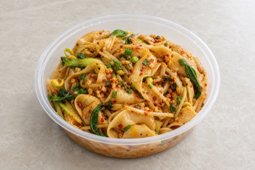 Northwest Chinese hot oil mixed noodles P07 — China dish