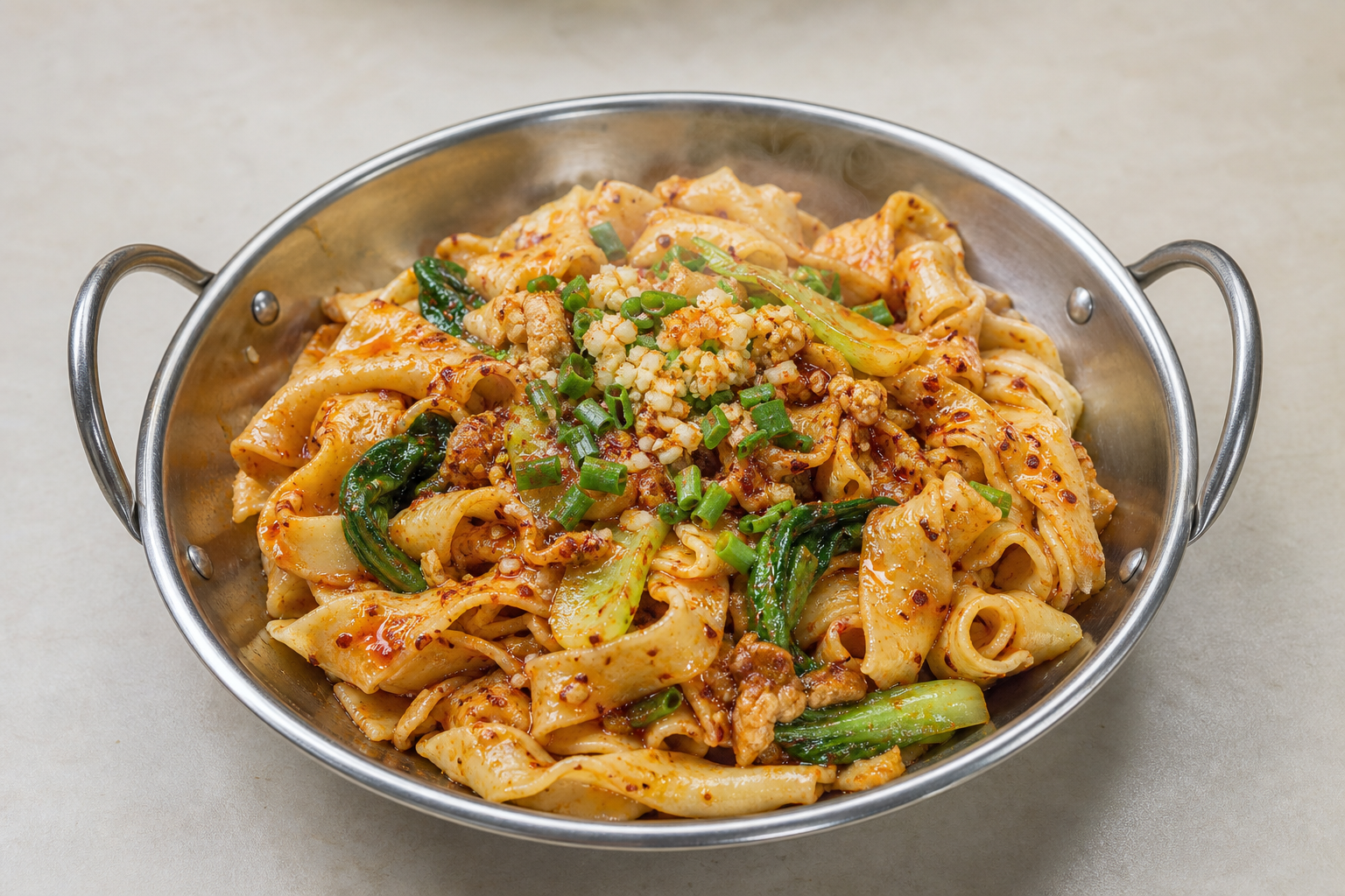 Northwest Chinese hot oil noodles P05 — China dish