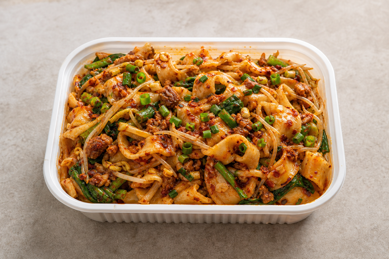 Northwest Chinese hot oil noodles P08 — China dish