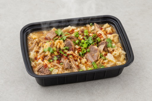Northwest Chinese hot oil paomo bread soup P06 — China dish