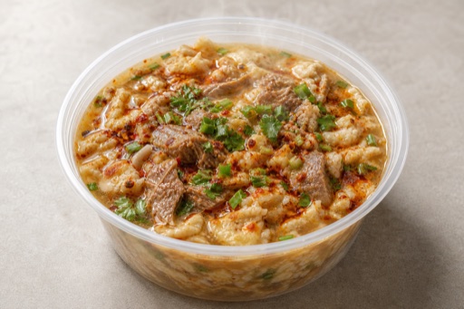 Northwest Chinese hot oil paomo bread soup P07 — China dish