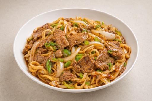 Northwest Chinese lamb mixed noodles P04 — China dish