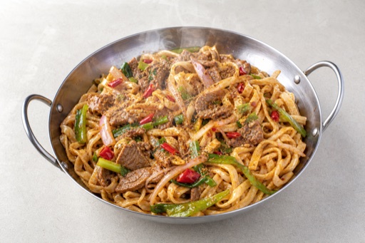 Northwest Chinese lamb mixed noodles P05 — China dish