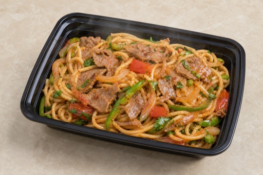 Northwest Chinese lamb mixed noodles P06 — China dish