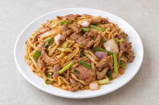 Northwest Chinese lamb mixed noodles P09 — China dish