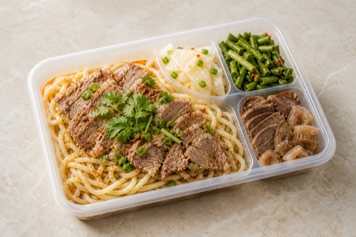 Northwest Chinese lamb noodles P08 — China dish