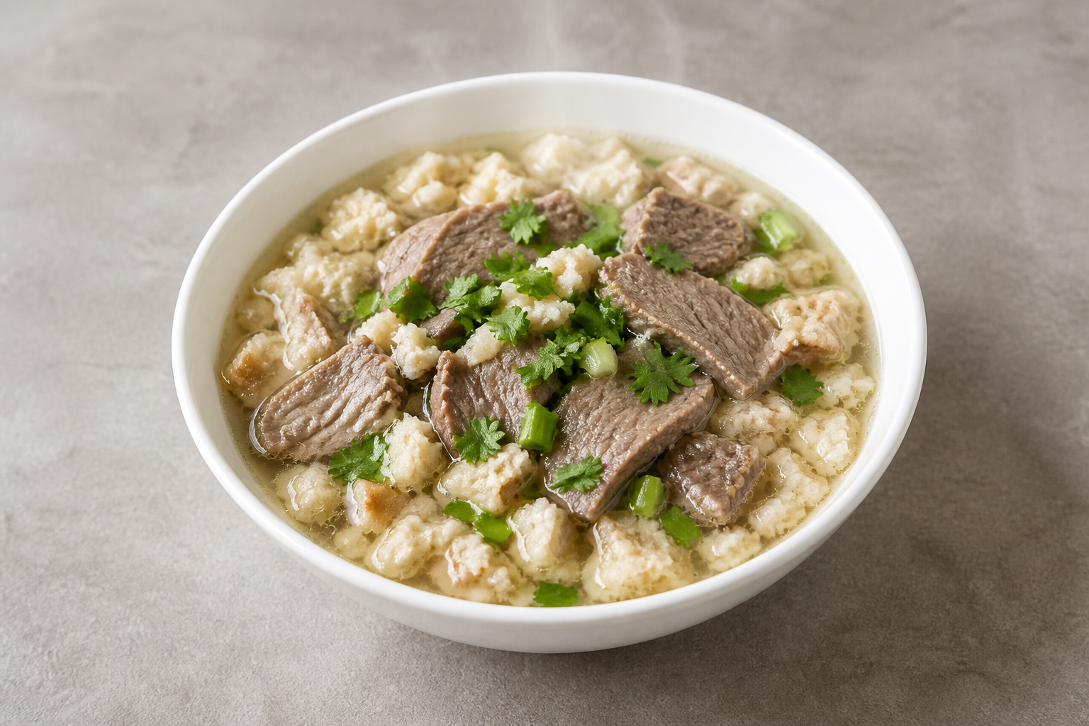 Northwest Chinese lamb paomo bread soup P09 — China dish