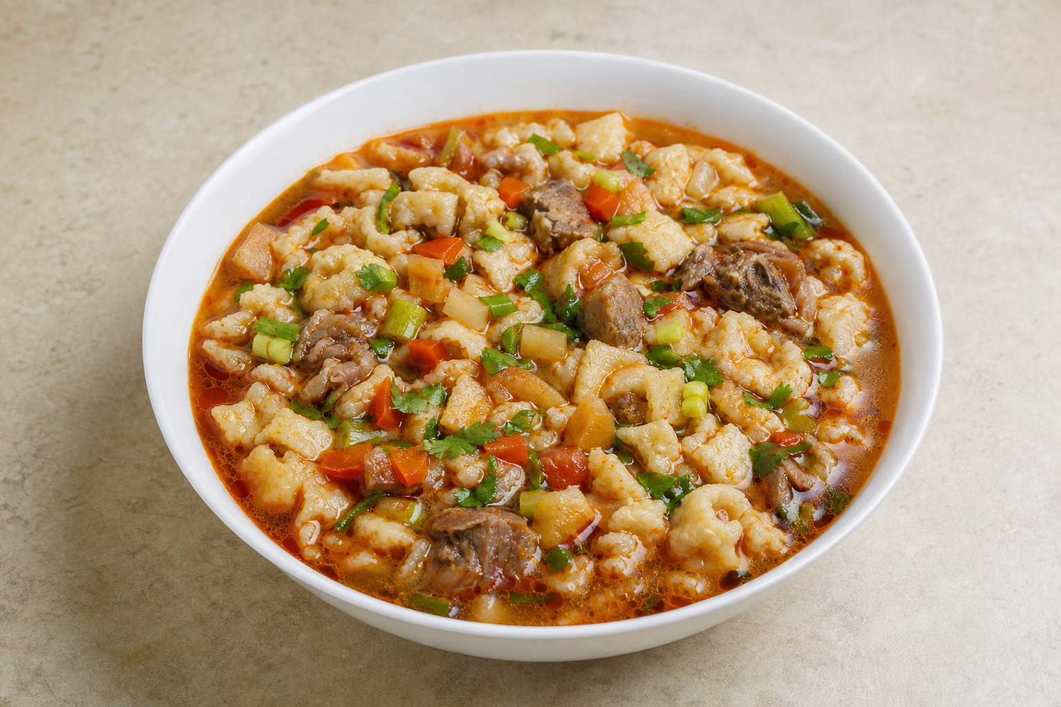 Northwest Chinese saozi paomo bread soup P01 — China dish