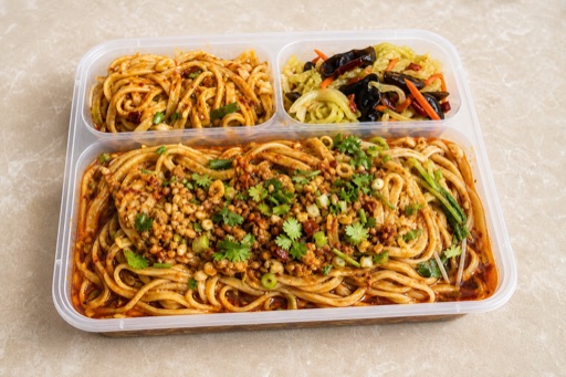 Northwest Chinese sour soup mixed noodles P08 — China dish