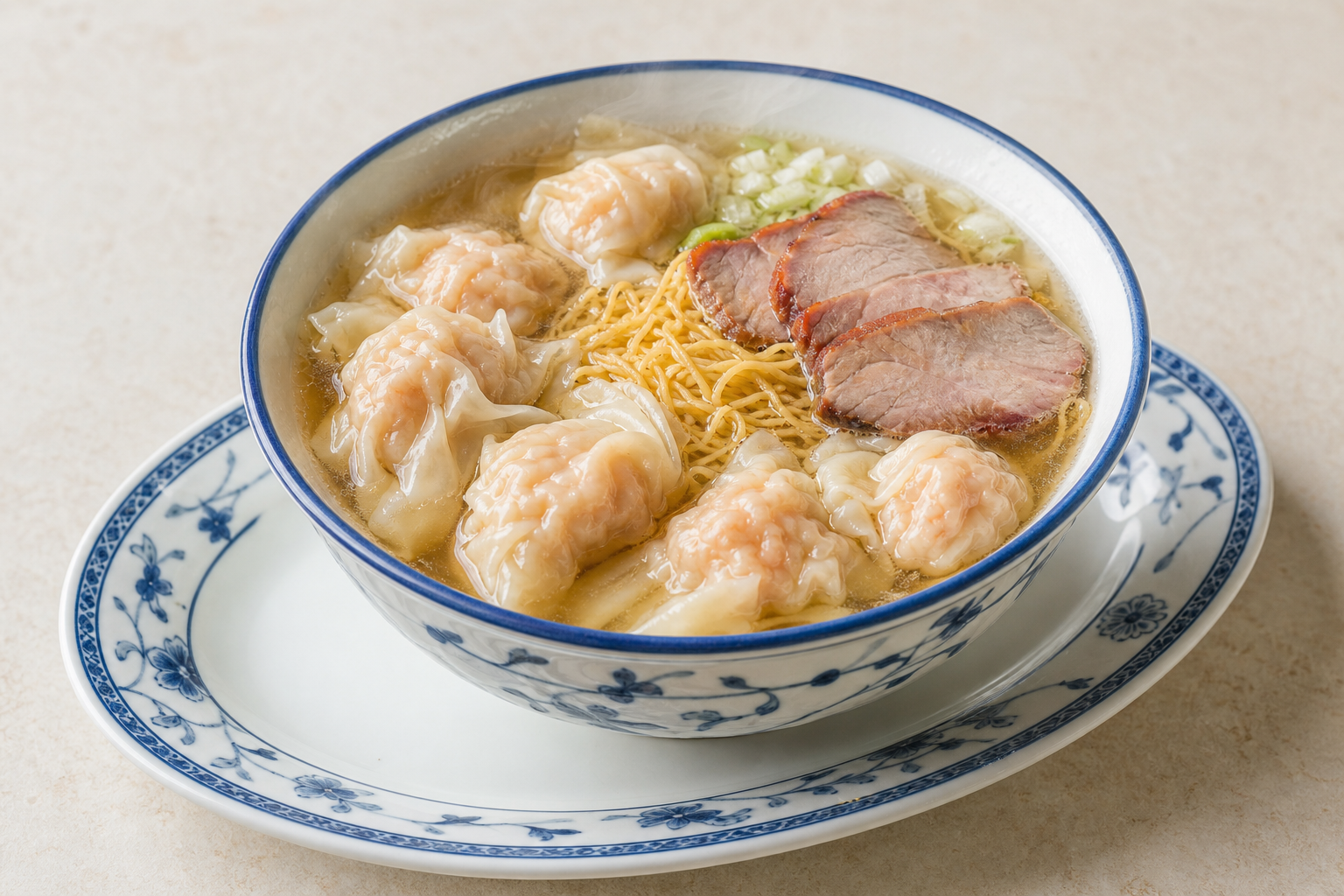 Photorealistic Wonton noodle soup P03 food image by VDAMO