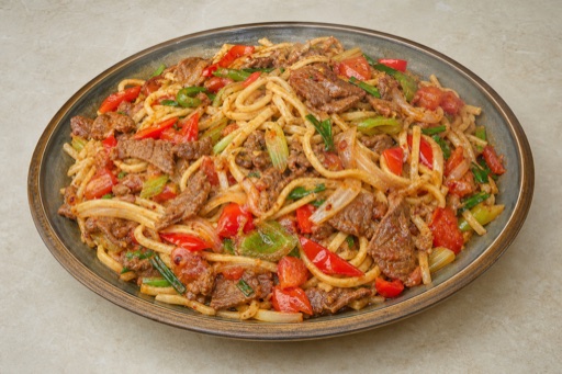 Xinjiang laghman noodles P10 — China dish