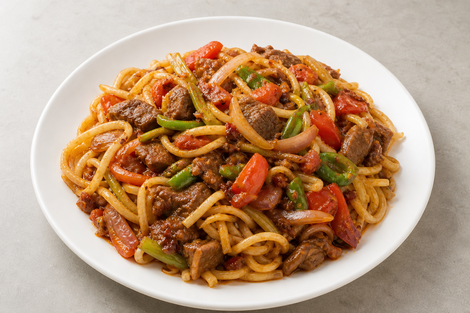 Xinjiang laghman noodles P01 — China dish