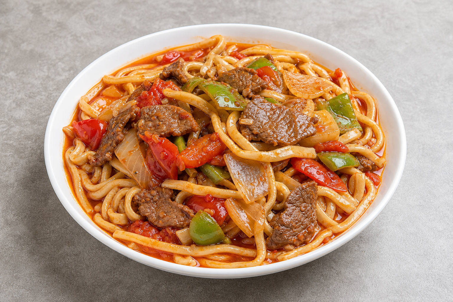 Xinjiang laghman noodles P04 — China dish