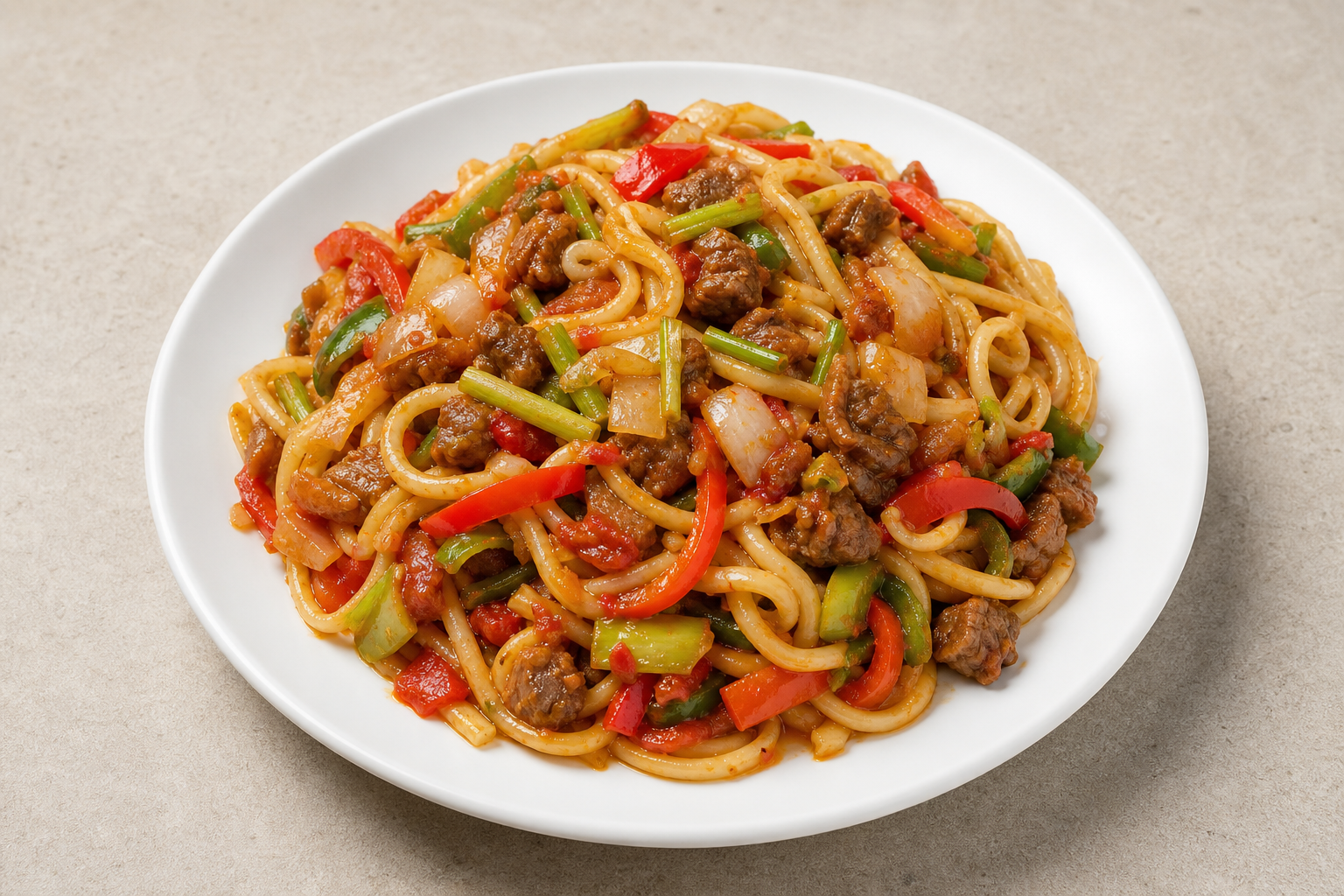 Xinjiang laghman noodles P09 — China dish