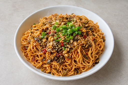 Yibin burning noodles P04 — China dish