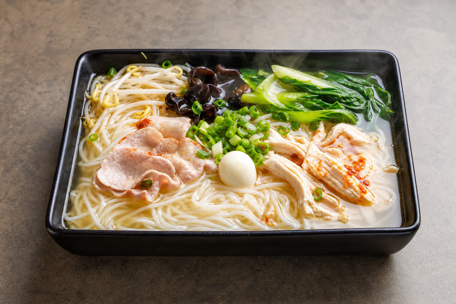 Signature Yunnan crossing bridge rice noodles — China dish