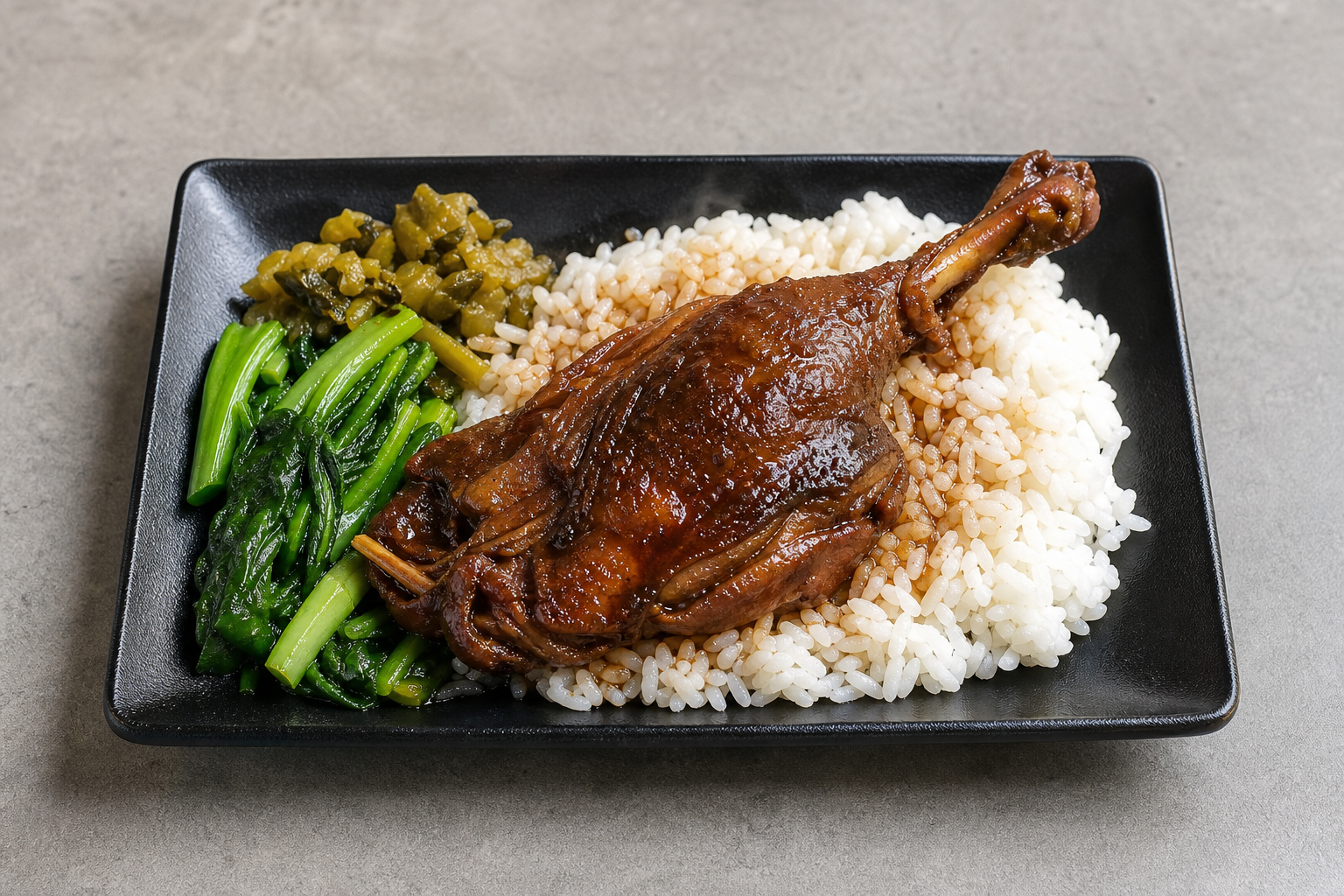 Photorealistic Braised duck leg rice P02 food image by VDAMO