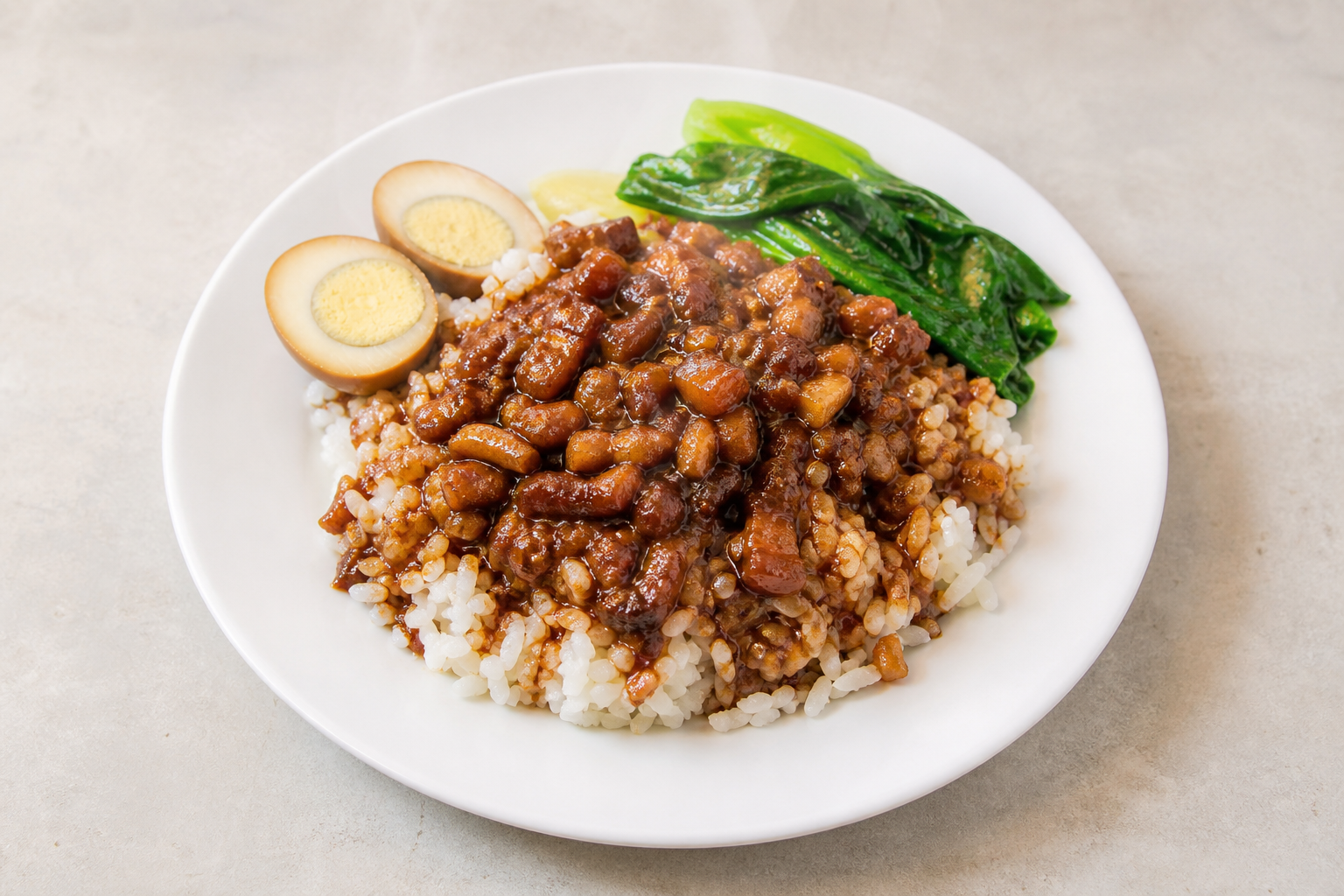 Photorealistic Braised pork rice P01 food image by VDAMO