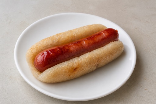 Photorealistic Taiwanese sausage wrapped in sticky rice P09 food image by VDAMO
