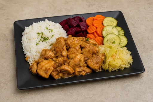 CZ Beet salad plate eastern-european P02 — Czechia dish