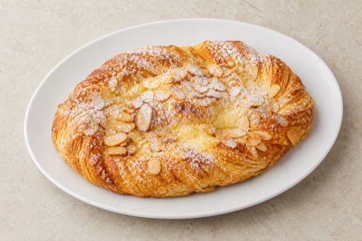 Photorealistic DE Almond Danish bakery P03 food image by VDAMO