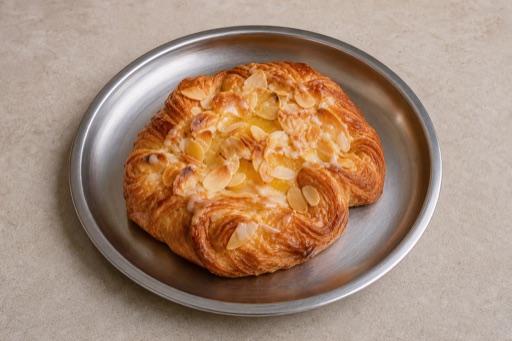 Photorealistic DE Almond Danish bakery P05 food image by VDAMO