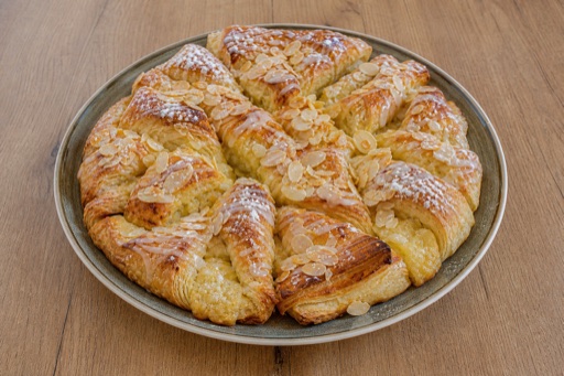 Photorealistic DE Almond Danish bakery P10 food image by VDAMO