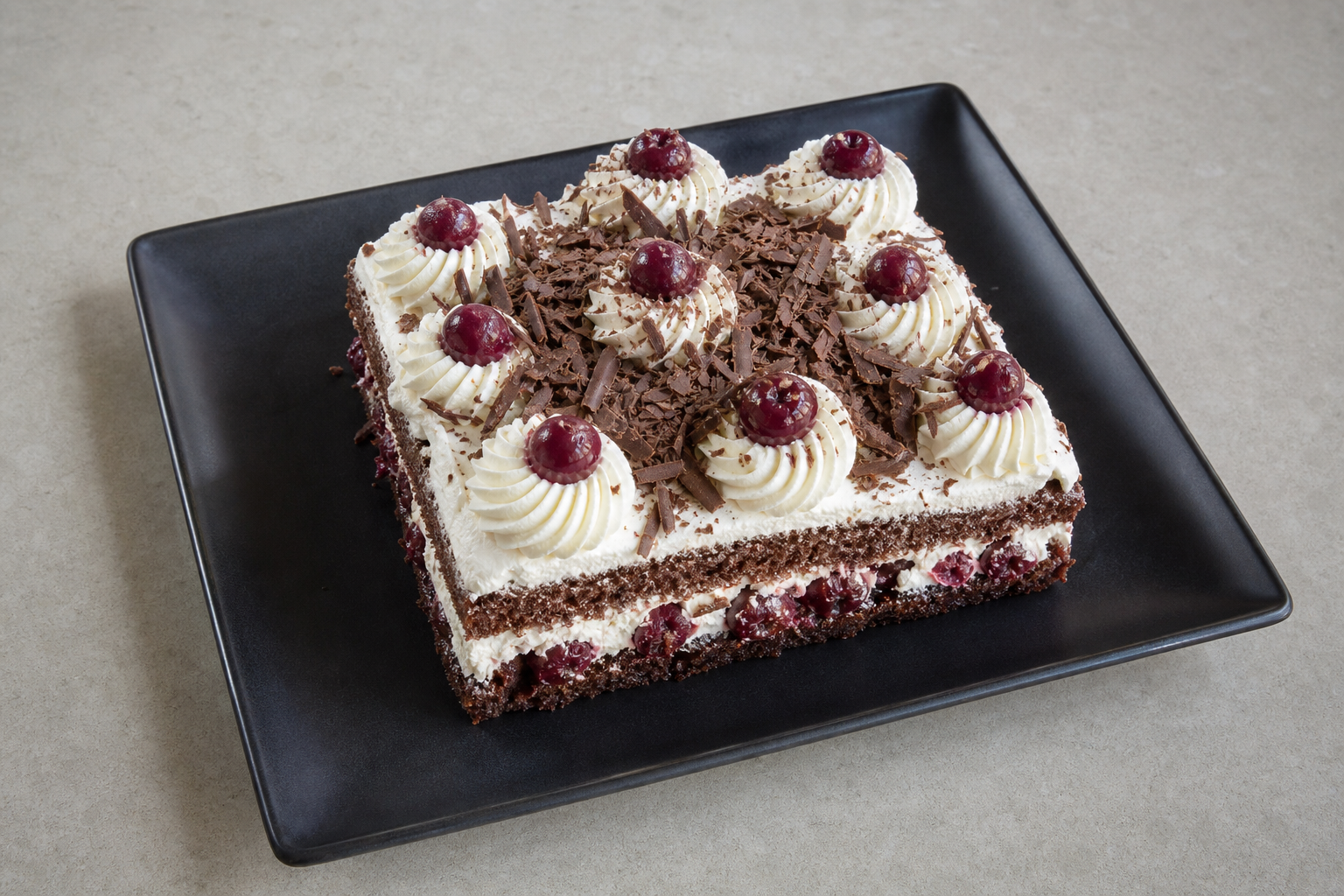 Black Forest cake P02 — Germany dish