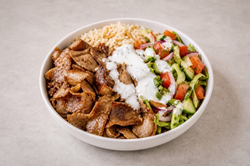 European kebab bowl P04 — Germany dish