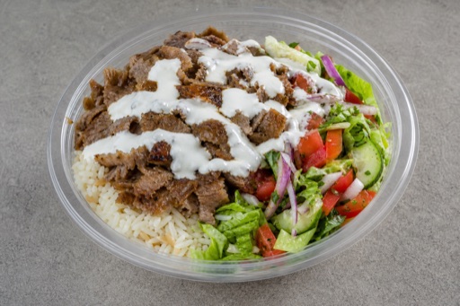 European kebab bowl P07 — Germany dish