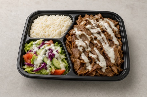 European kebab bowl P08 — Germany dish